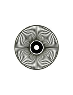 Pantalla de Ø 50cm PAMELA H50 mm + Disco Negro en cuerda y ratán, distintos colores -Configurable-
