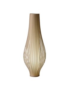 Lampadaire MIRTA Piedra, LED E27 3x15W, avec interrupteur à câble