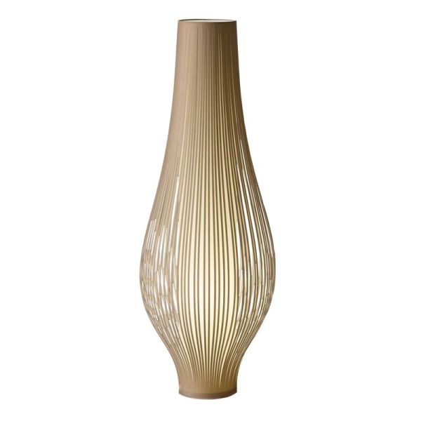 Lampadaire MIRTA Piedra, LED E27 3x15W, avec interrupteur à câble