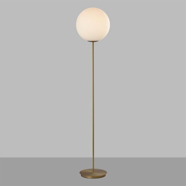 Lámpara de Sobremesa  PARMA Ø 30 cm Oro Viejo o Negro Mate/Opal, 15W E27