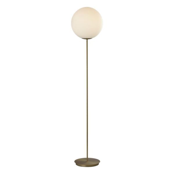 Lámpara de Sobremesa  PARMA Ø 30 cm Oro Viejo o Negro Mate/Opal, 15W E27