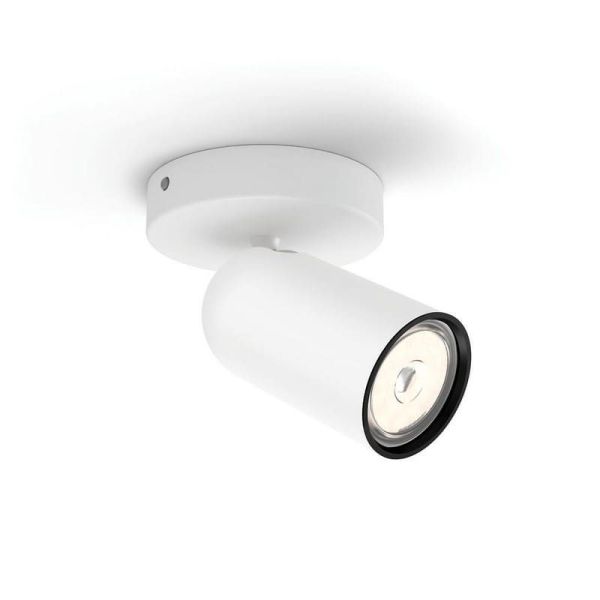 Foco Orientable PONGEE Color Blanco para Techo/Pared | LeonLeds