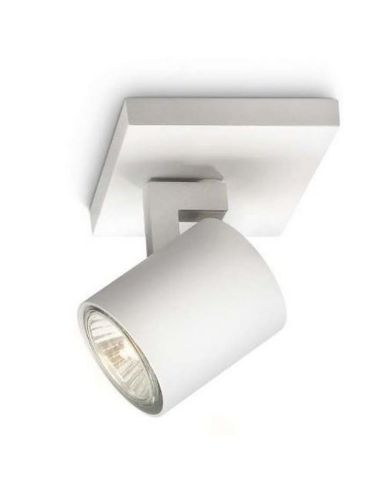 Foco Orientable Techo/Pared RUNNER Blanco para interior | LeonLeds