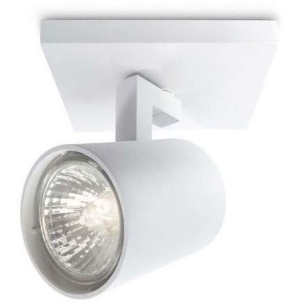 Foco Orientable Techo/Pared RUNNER Blanco para interior | LeonLeds