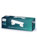 Regleta 2 Focos Orientables RUNNER Blanco Techo/Pared | LeonLeds