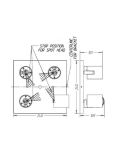 Regleta 4 Focos cabezales Orientables Techo/Pared RUNNER Blanco | LeonLeds
