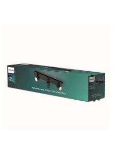 Regleta 3 Focos Orientables RUNNER Negro para Techo/Pared | LeonLeds 2