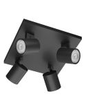 Regleta 4 Focos cabezales Orientables Techo/Pared RUNNER| LeonLeds
