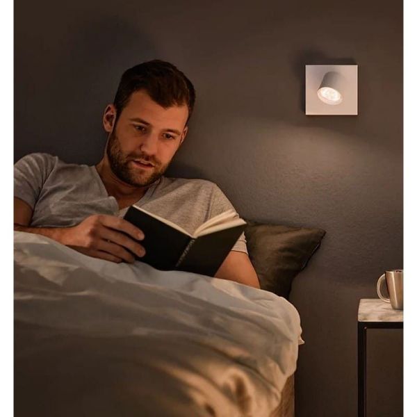 Foco LED ajustável branco STAR Fácil montagem ClickFix regulável | LeonLeds