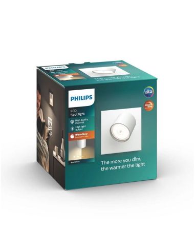 Foco LED ajustável branco STAR Fácil montagem ClickFix regulável | LeonLeds