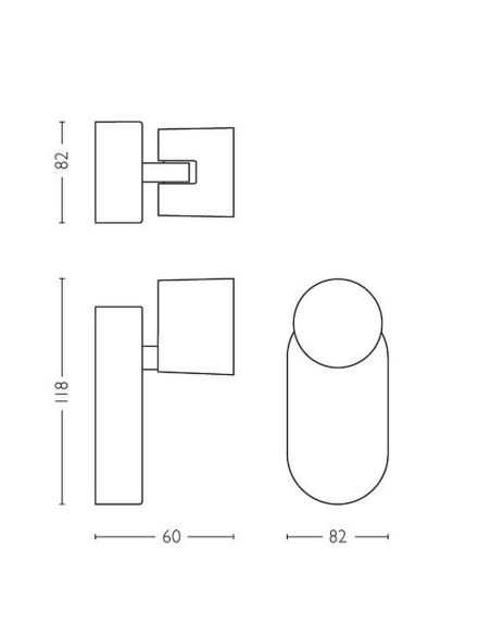 Spot LED Orientable STAR Blanc Montage Facile ClickFix Intensité Variable | LéonLeds