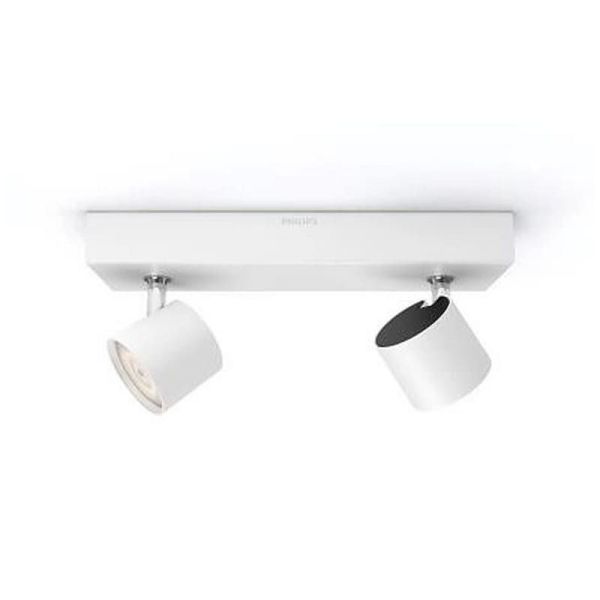 Regleta 2 Focos LED Orientables STAR Regulable IP20 Montaje Fácil | LeonLeds