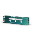 Regleta LED 3 Focos Regulables STAR Orientable IP20 Techo/Pared | LeonLeds