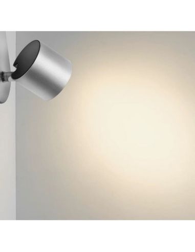 Regleta 2 Focos LED Orientables STAR Aluminio Regulable Montaje Fácil | LeonLeds