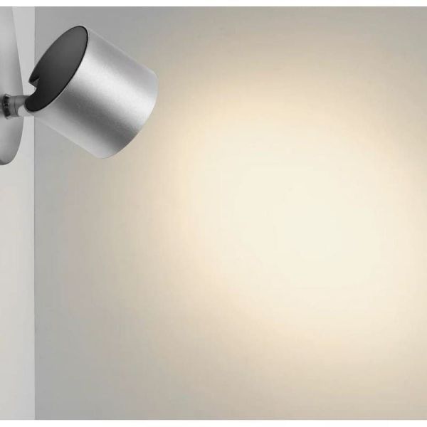 Regleta 2 Focos LED Orientables STAR Aluminio Regulable Montaje Fácil | LeonLeds