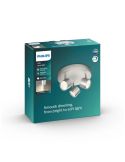 Regleta LED 3 Focos Regulables STAR Cabezal Orientable Techo/Pared | LeonLeds