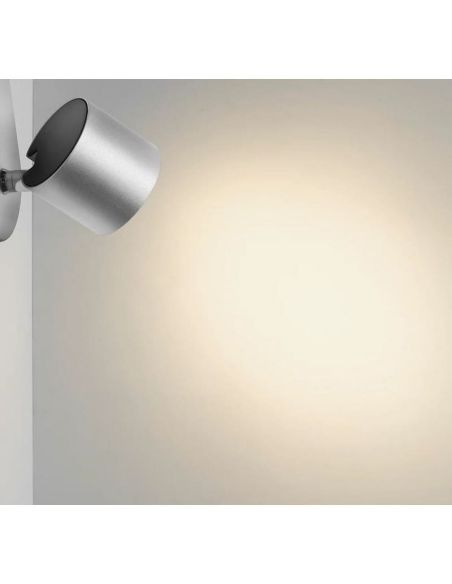 Regleta LED 3 Focos Regulables STAR Cabezal Orientable Techo/Pared | LeonLeds