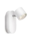 Foco LED Orientable para Techo o Pared STAR Color Blanco 1x3W IP20 2700K | LeonLeds