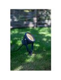 Proyector LED MINI LETO para clavar o anclar con tornillos en el cesped 2700-6500K + RGB IP65 control por voz -LUTEC Connect-