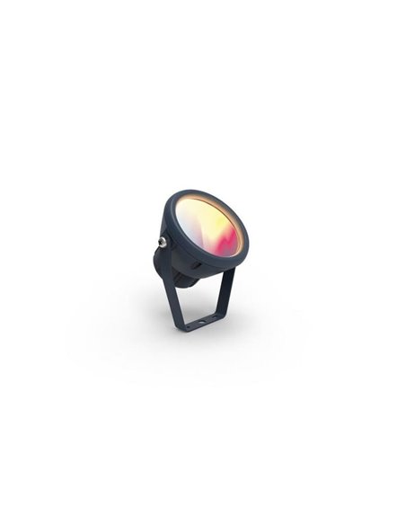 Proyector LED MINI LETO para clavar o anclar con tornillos en el cesped 2700-6500K + RGB IP65 control por voz -LUTEC Connect-