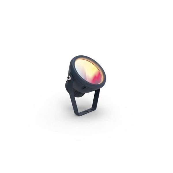 Proyector LED MINI LETO para clavar o anclar con tornillos en el cesped 2700-6500K + RGB IP65 control por voz -LUTEC Connect-