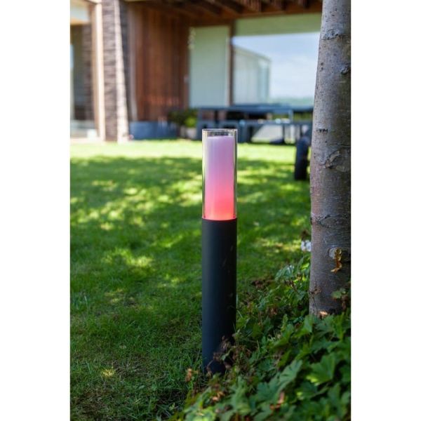 Balise extérieure LED DROPA avec double diffuseur (transparent et blanc opale) avec lumière 360º 2700-6500K + RGB IP44 -LUTEC Co