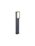Columna LED QUBO para exterior con control por voz 2700-6500K + RGB 16W IP54 -LUTEC Connect-
