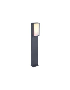 Columna LED QUBO para exterior con control por voz 2700-6500K + RGB 16W IP54 -LUTEC Connect-