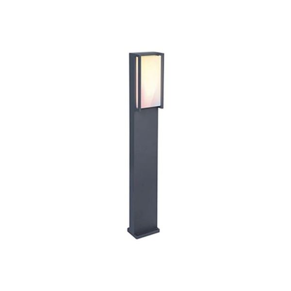 Columna LED QUBO para exterior con control por voz 2700-6500K + RGB 16W IP54 -LUTEC Connect-