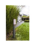Columna LED QUBO para exterior con control por voz 2700-6500K + RGB 16W IP54 -LUTEC Connect-