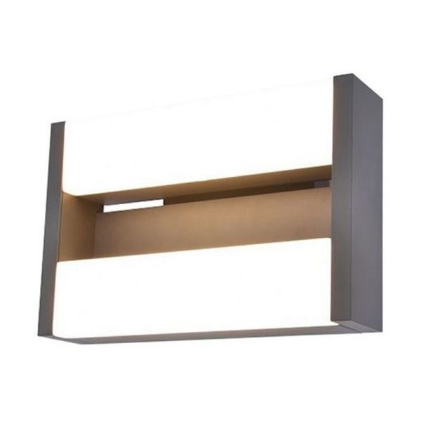 Aplique de pared exterior LED con 2 luminarias movibles CONROY 3000K 138º