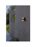 Aplique de pared exterior LED con 2 luminarias movibles CONROY 3000K 138º