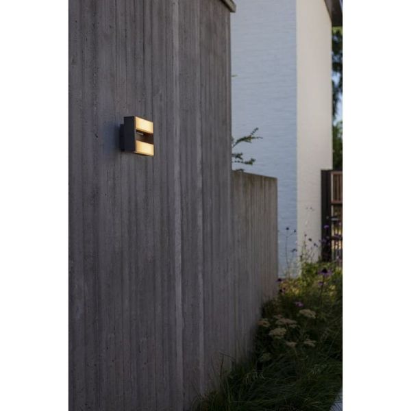 Aplique de pared exterior LED con 2 luminarias movibles CONROY 3000K 138º