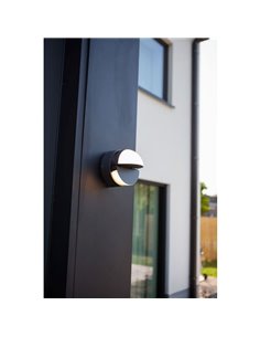 Aplique de pared LED exterior EKLIPS con cabezales giratorios 90º 3000K 2