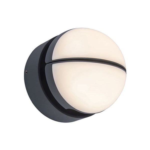 Aplique de pared LED exterior EKLIPS con cabezales giratorios 90º 3000K