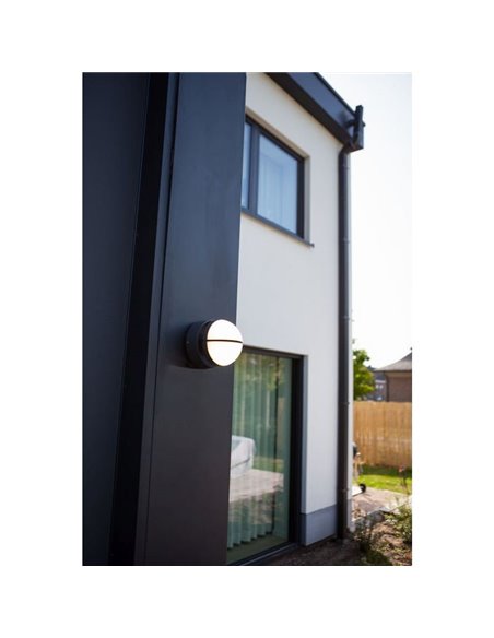 Aplique de pared LED exterior EKLIPS con cabezales giratorios 90º 3000K