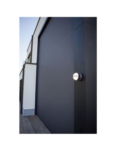 Aplique de pared LED exterior EKLIPS con cabezales giratorios 90º 3000K