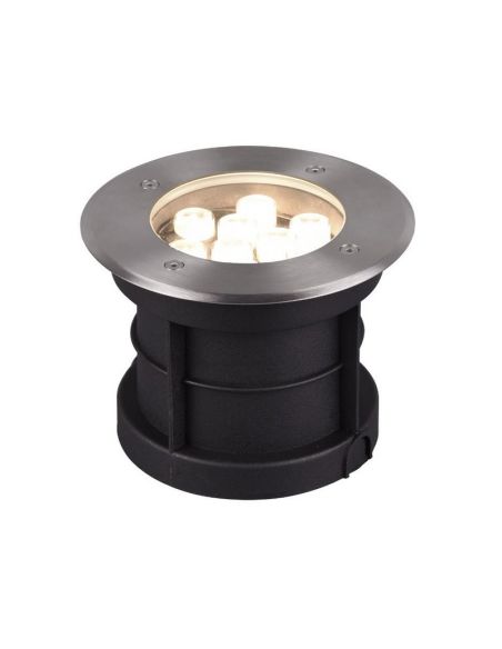 Baliza Redonda Empotrable de suelo LED BELAJA Jardin/Exterior | LeonLeds