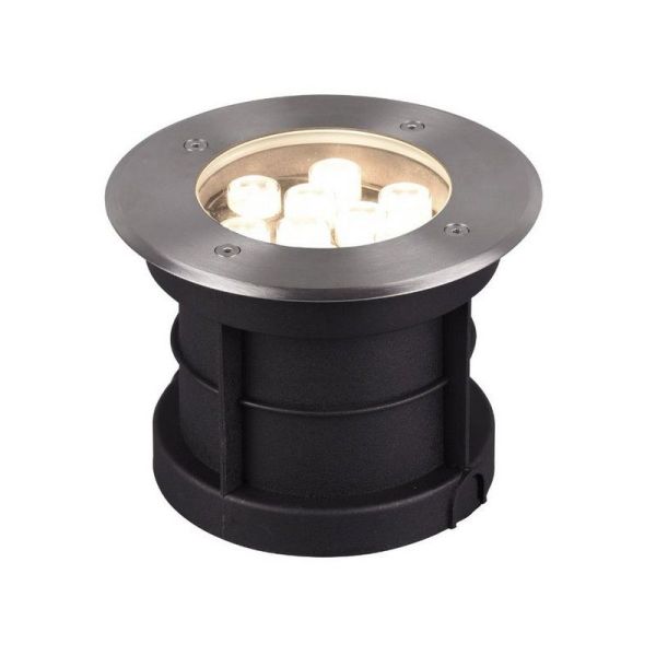 Baliza Redonda Empotrable de suelo LED BELAJA Jardin/Exterior | LeonLeds