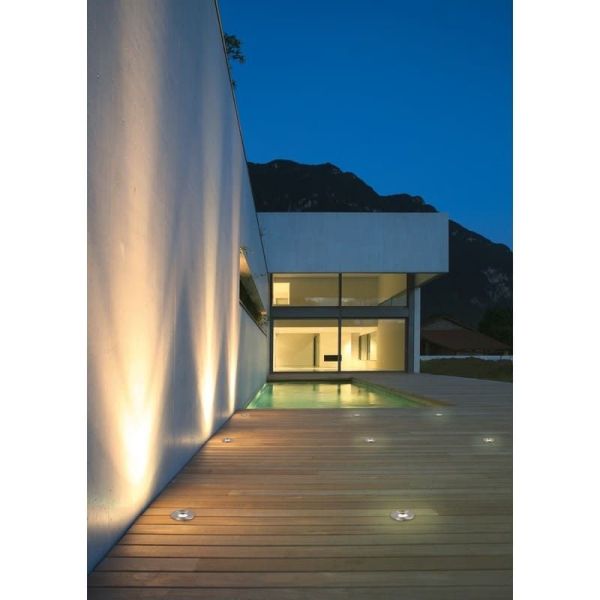 BELAJA Balise LED ronde encastrable au sol pour extérieur et jardin | LéonLeds