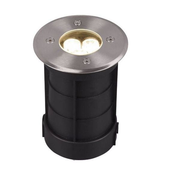 BELAJA Farol LED redondo embutido para piso externo e jardim | LeonLeds