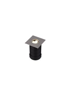 Farol quadrado embutido para exterior LED BELAJA | LeonLeds 2