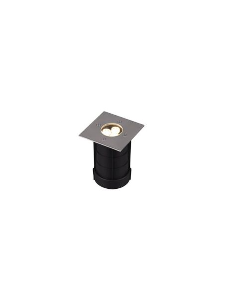 Farol quadrado embutido para exterior LED BELAJA | LeonLeds