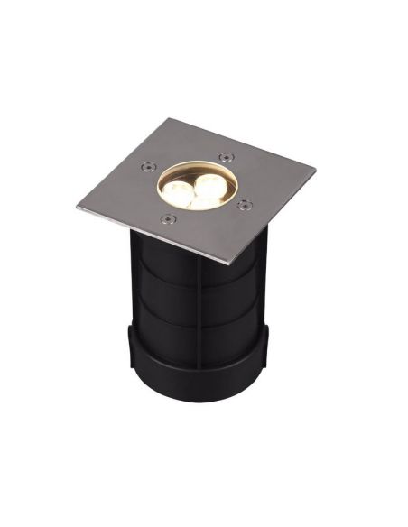 Balise carrée encastrable pour extérieur LED BELAJA | LéonLeds