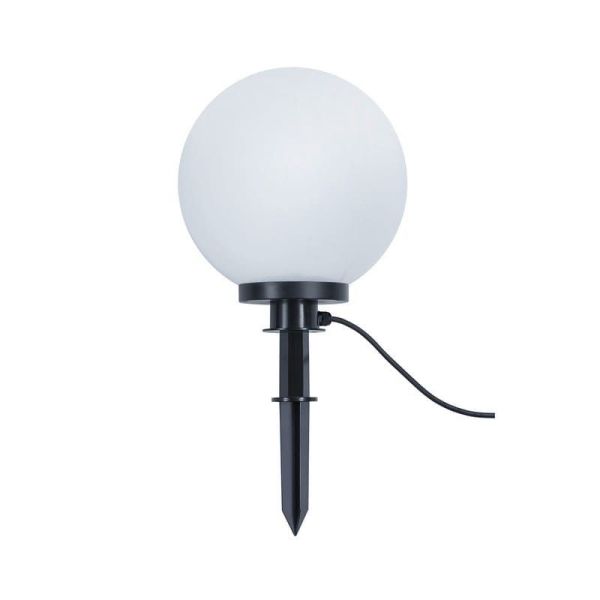Baliza para exterior Forma de Bola Blanco BOLO Ø30cm IP44 | LeonLeds