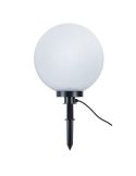 Baliza para exterior Forma de Bola Blanco BOLO Ø40cm IP44 | LeonLeds