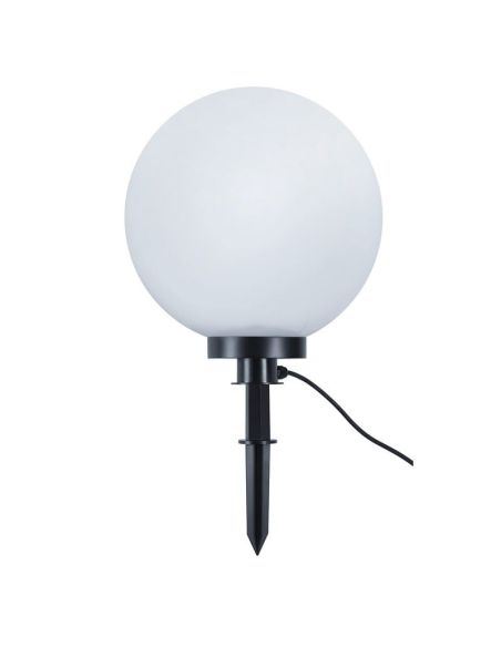 Baliza para exterior Forma de Bola Blanco BOLO Ø40cm IP44 | LeonLeds