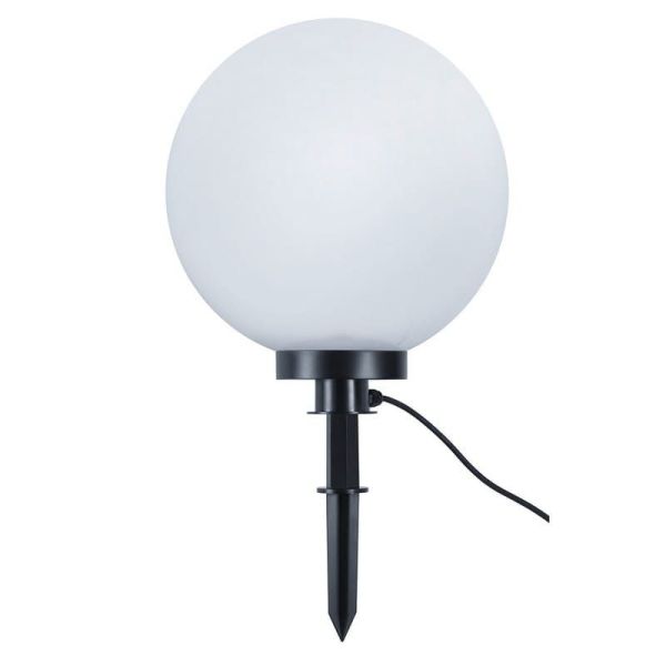 Baliza para exterior Forma de Bola Blanco BOLO Ø40cm IP44 | LeonLeds