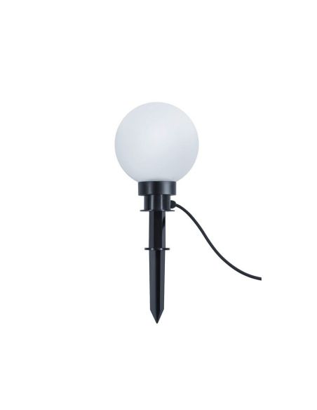 Baliza exterior BOLO Forma de Bola Blanco Ø20cm IP44 | LeonLeds