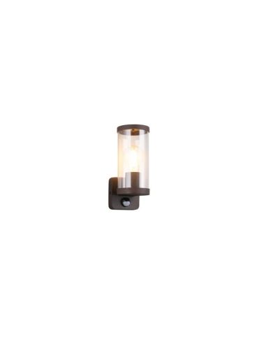 Aplique de pared Exterior BONITO Sensor Movimiento IP44 Óxido | LeonLeds